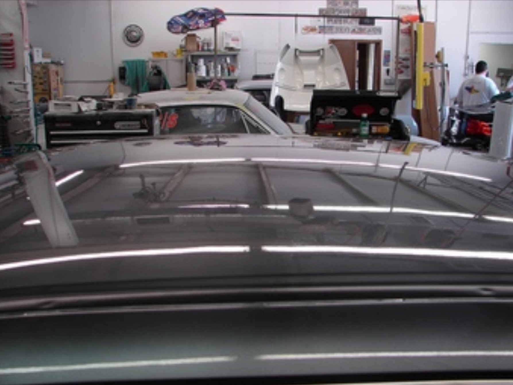 Hail damage removed using paintless dent repair